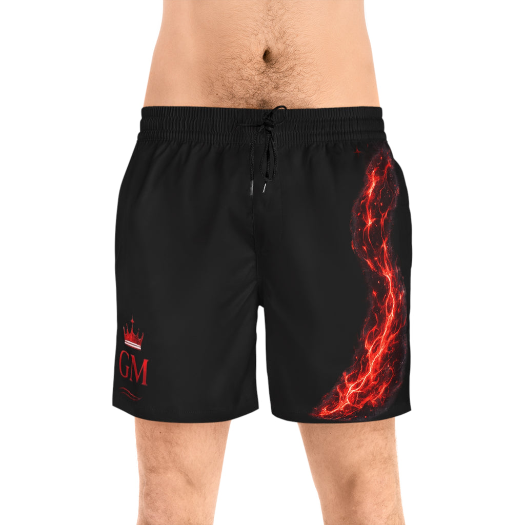 Men's Mid-Length Swim Shorts (AOP)