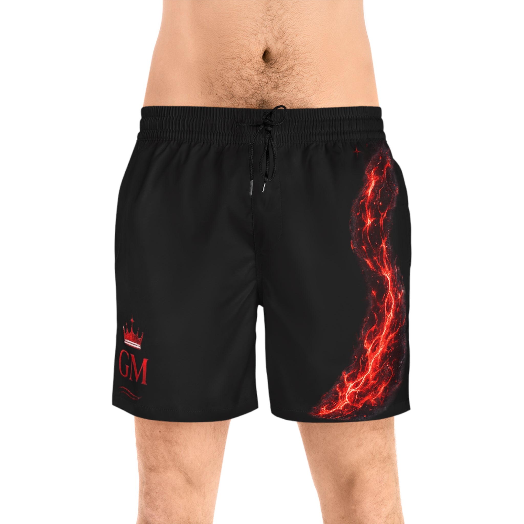 Men's Mid-Length Swim Shorts (AOP)