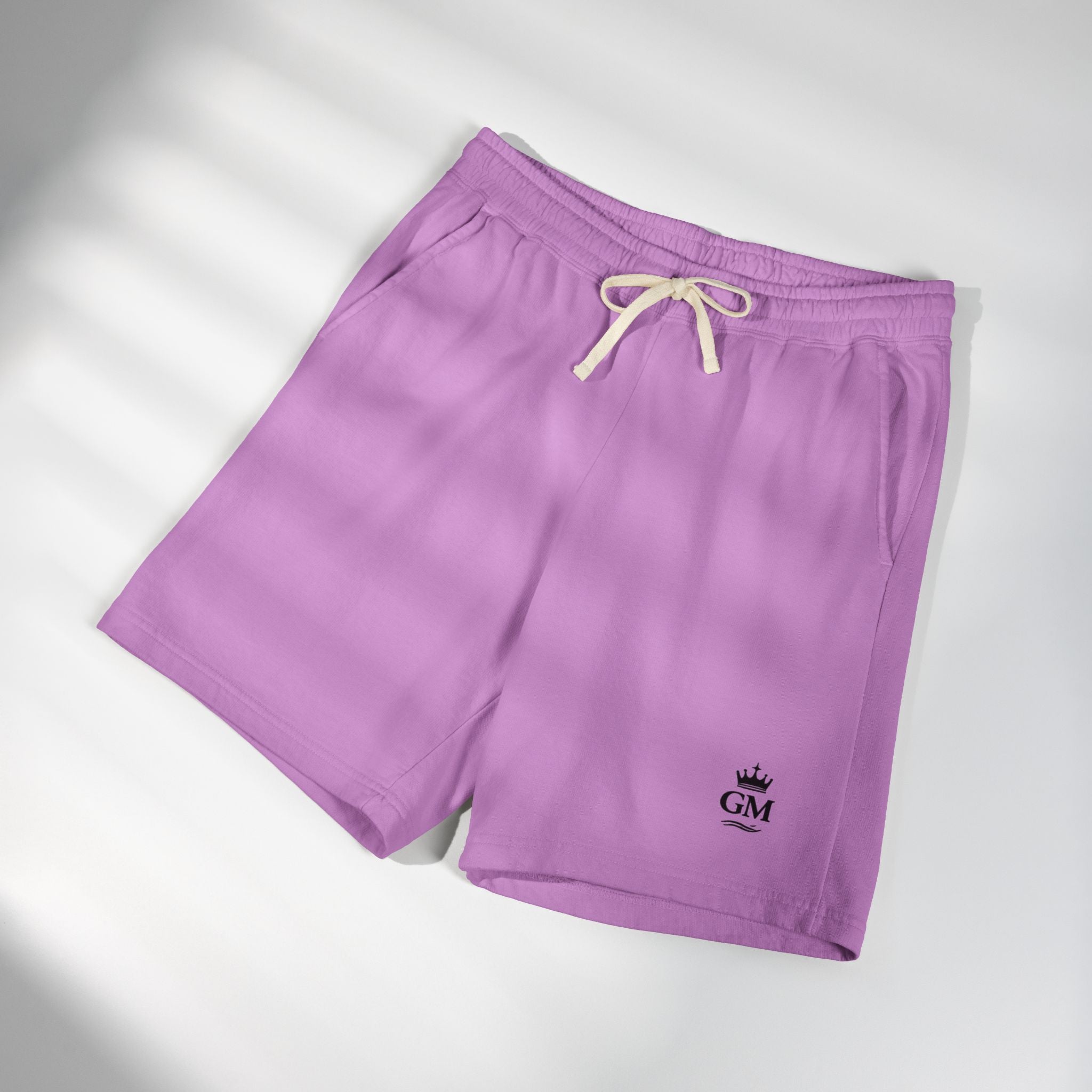 Unisex Garment-Dyed Lightweight Fleece Sweat Shorts