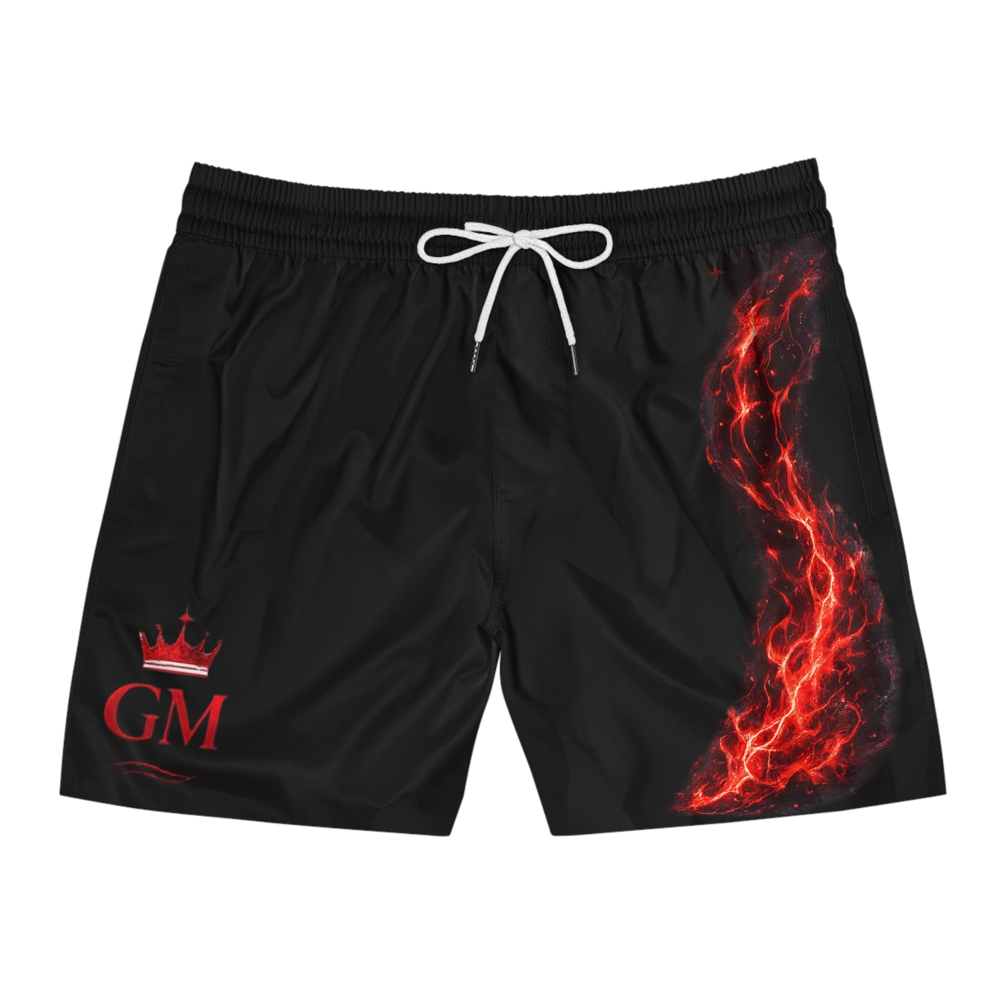 Men's Mid-Length Swim Shorts (AOP)
