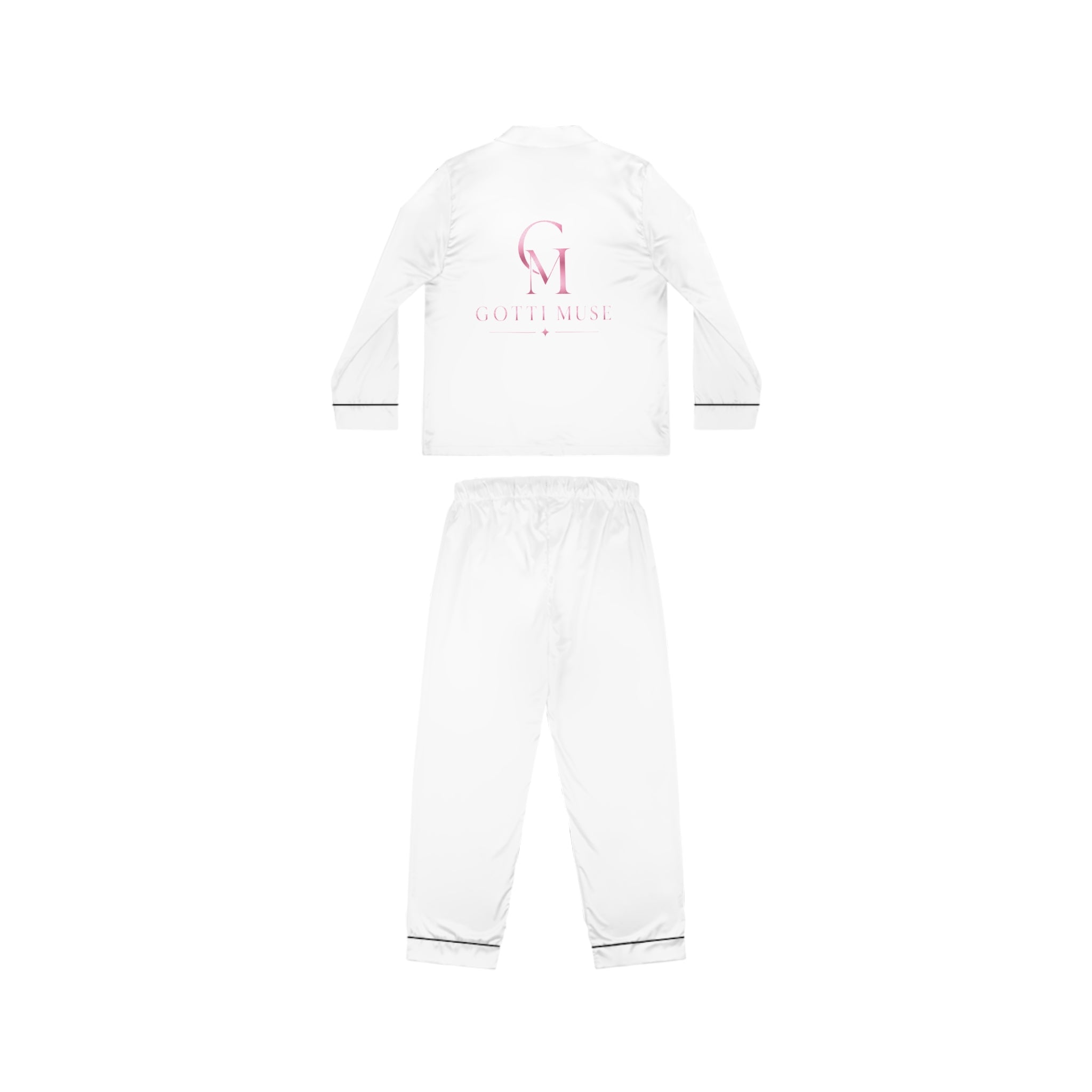 Women's Satin Pajamas (AOP)
