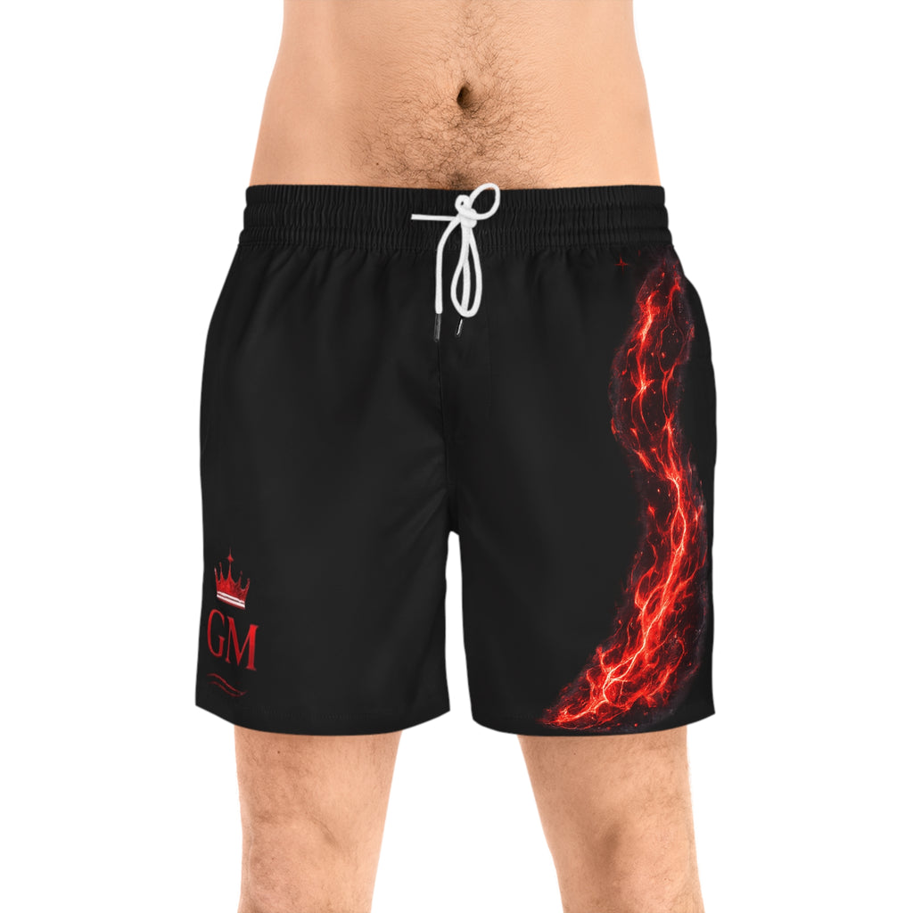 Men's Mid-Length Swim Shorts (AOP)
