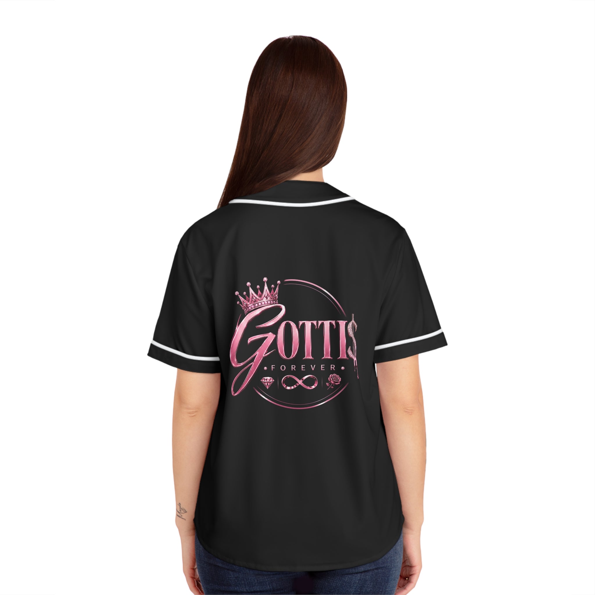 Women's Baseball Jersey (AOP)