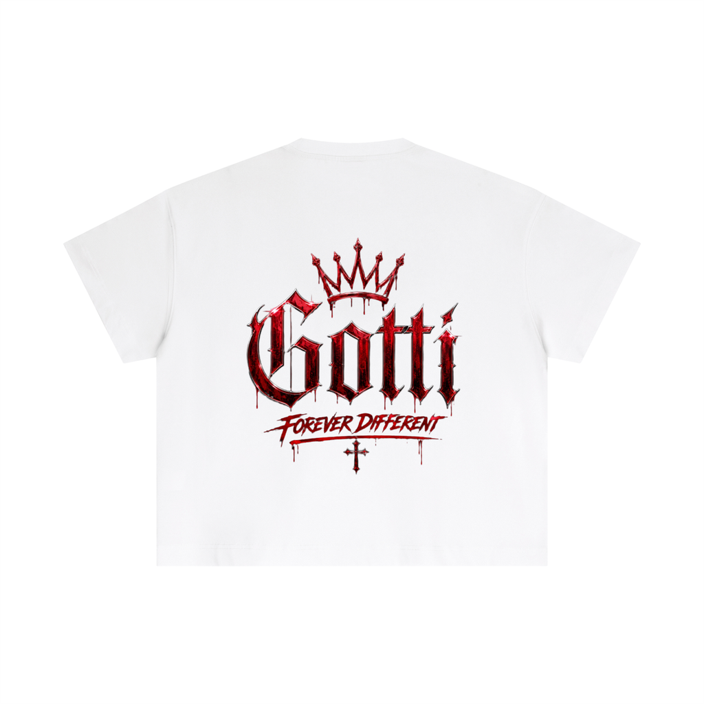 Essential Cotton Boxy " gotti muse" T-Shirt