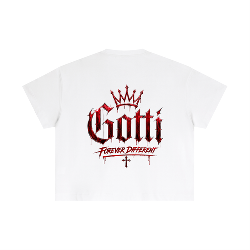 Essential Cotton Boxy " gotti muse" T-Shirt